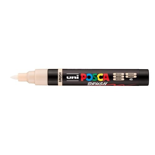 Uni Posca Marker 1-4mm  Medium Brush Tip Beige PC-5BR