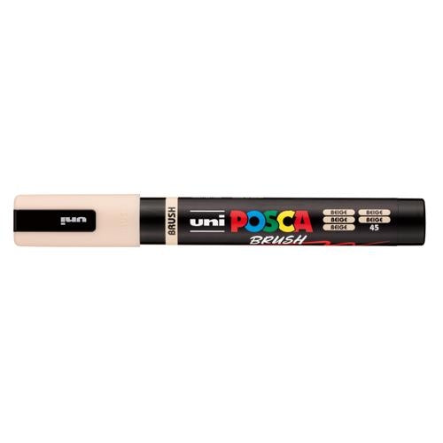 Uni Posca Marker 1-4mm  Medium Brush Tip Beige PC-5BR