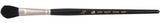 DAS S755 Black Goat Oval Mop Brush 1/2'