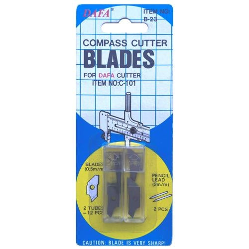 Dafa B-23 Blades & Leads For C-101 Compass Cutter