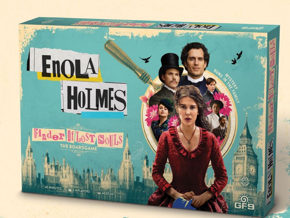 Enola Holmes - Finder of Lost Souls Board Game