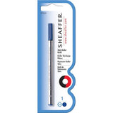 SHEAFFER SLIM ROLLERBALL REFILL - BLUE MEDIUM - BLISTER CARD