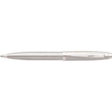 SHEAFFER 100 BRUSHED CHROME/ NICKEL PLATE BALLPOINT PEN