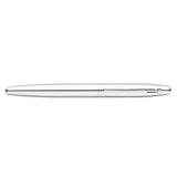 SHEAFFER VFM 9421 POLISHED CHROME FOUNTAIN PEN WITH CHROME TRIM - MEDIUM