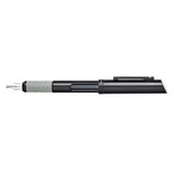 SHEAFFER CALLIGRAPHY BLACK WITH BLACK TRIM MEDIUM FOUNTAIN PEN