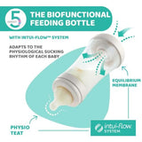 CHICCO BOTTLE: PERFECT5 SIL 150ML 0M+ SLOW NATL