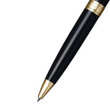 SHEAFFER SELECT ITEM 328 300 ETCHED MATT BLACK/GLOSS CAP/GOLD BALLPOINT PEN