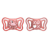 CHICCO SOOTHER: PHYSIO LIGHT PINK SIL 6-16M 2PC