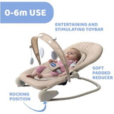 CHICCO ROCKER: HOOPLA BOUNCER RE LUX BEIGE