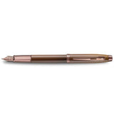 SHEAFFER 100 COFFEE W SHINY PVD TRIM MEDIUM NIB FOUNTAIN PEN