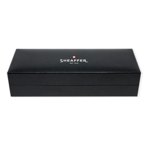 SHEAFFER 100 COFFEE W SHINY PVD TRIM MEDIUM NIB FOUNTAIN PEN