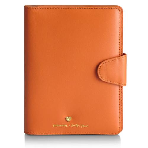 SHEAFFER EMILY IN PARIS FULL-GRAIN LEATHER PASSPORT CASE