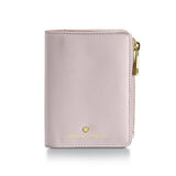 SHEAFFER EMILY IN PARIS FULL-GRAIN LEATHER ZIPPED BIFOLD COIN WALLET
