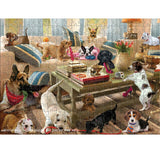 Puzzle - Eurographics - Living Room Pups 300 XL Size Pieces