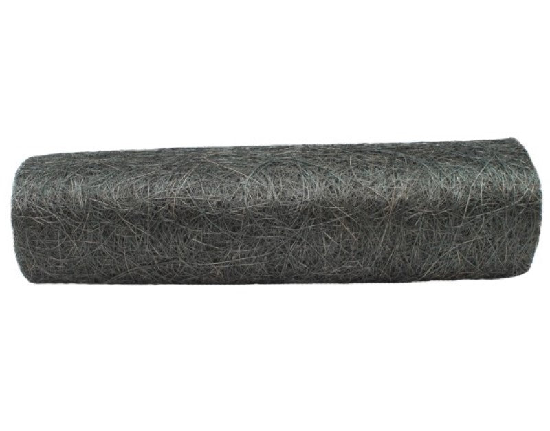Durable 48cm x 9m black abaca roll, perfect for crafting, decorating, and eco-friendly DIY projects.