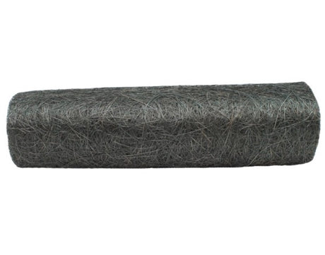 Durable 48cm x 9m black abaca roll, perfect for crafting, decorating, and eco-friendly DIY projects.