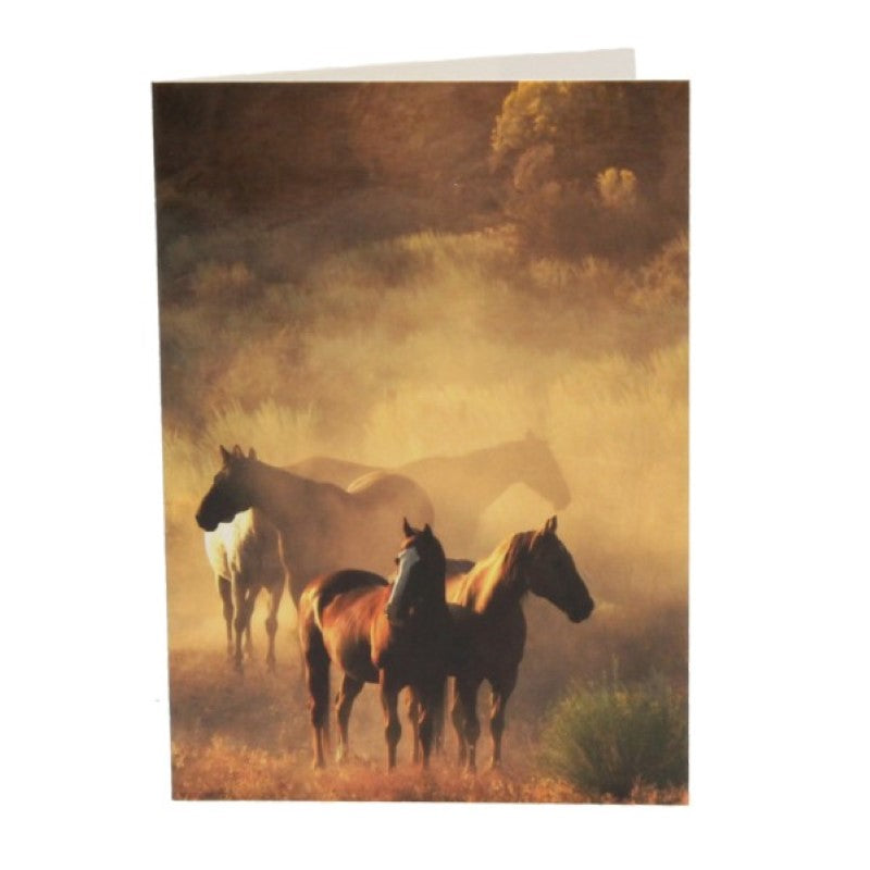 Gift cards featuring beautiful horse designs, 10-pack with matching envelopes, perfect for any occasion.