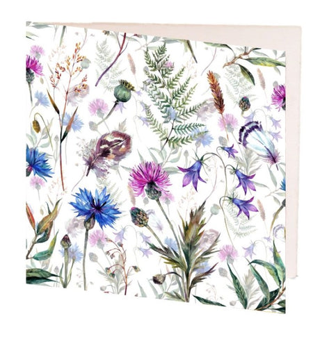 A pack of 10 gift cards featuring exquisite wildflower designs, perfect for any heartfelt occasion.