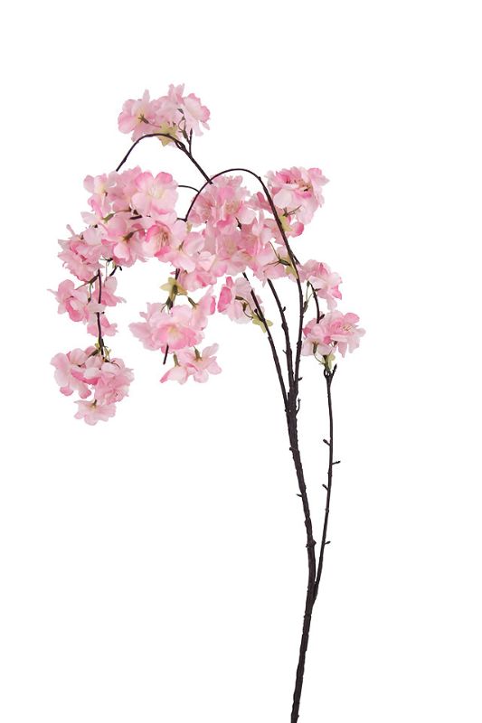 Vibrant pink artificial drooping blossoms for whimsical decor, ideal for Blossom Tree Trunks; low-maintenance floral beauty.