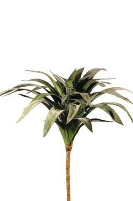 Lifelike set of 2 mid-green artificial flax plants, each 85cm tall, perfect for adding vibrant decor to any space.