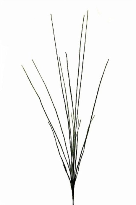 Set of 12 olive artificial onion grass blades, 88cm tall, perfect for low-maintenance home decor and floral arrangements.