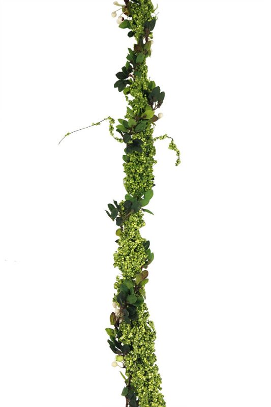 Artificial Green Pepper Garland -  Light Green