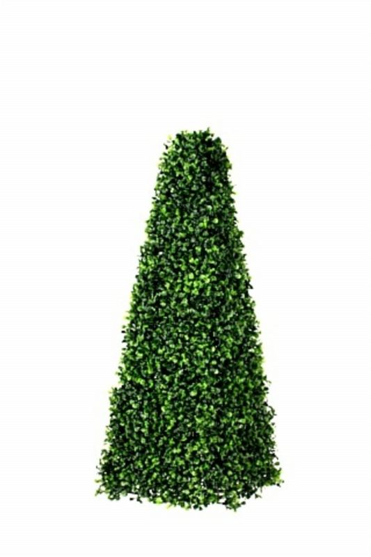 Artificial Boxwood Pyramid -  Mid Green