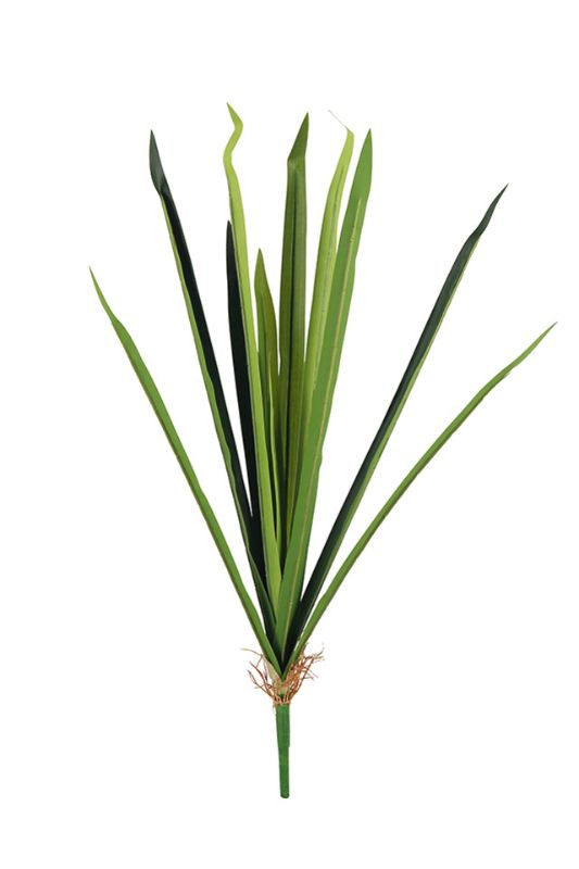 Artificial Agapanthus Leaf Spray (11 Leaves) -  Mid Green - Set of 6