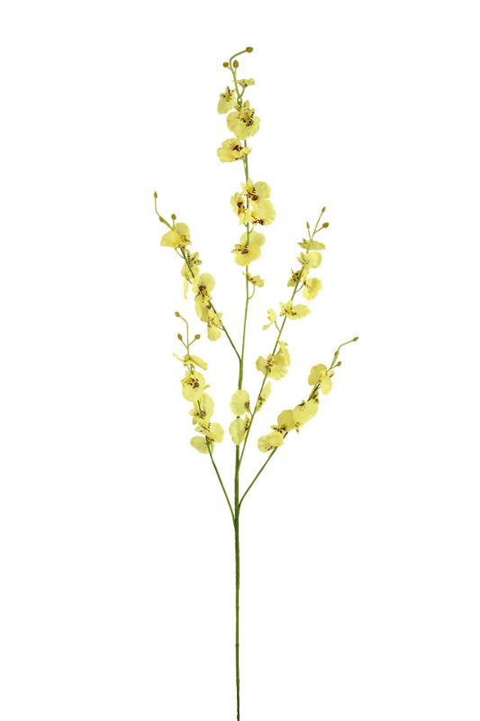 Artificial Dancing Orchid x 3 heads -  Ivory - Set of 12