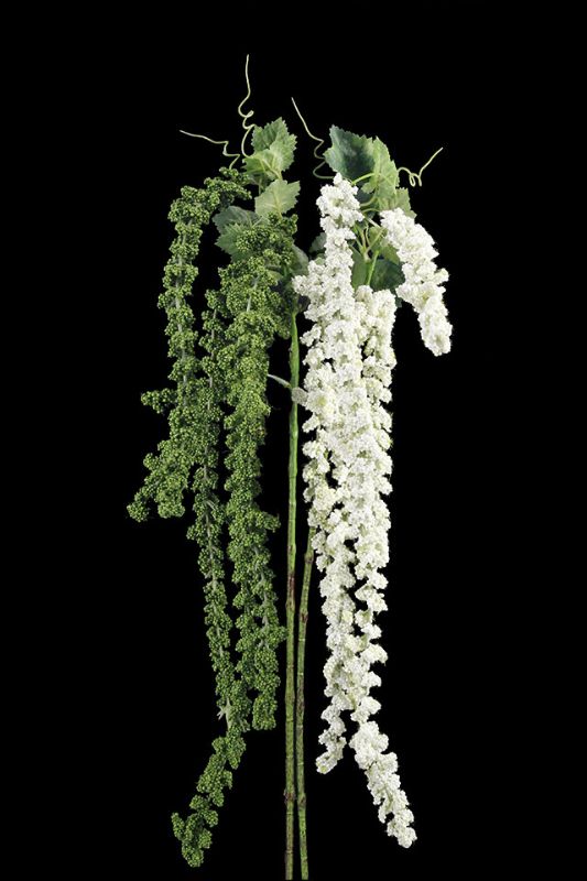 Artificial Amaranthus Trail -  Mid Green - Set of 3