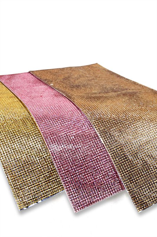Resin Square Sparkle -  Bronze