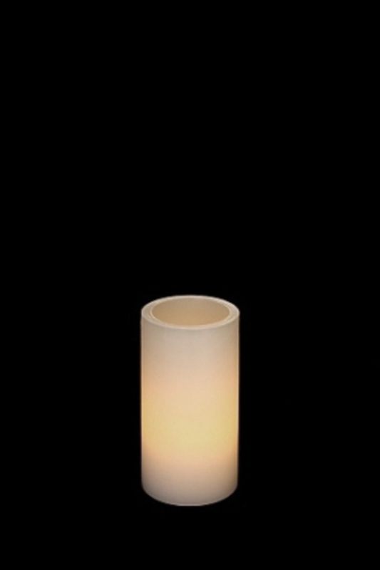 Real Wax LED CANDLE (includes 1 CR2032) -  White - Set of 6