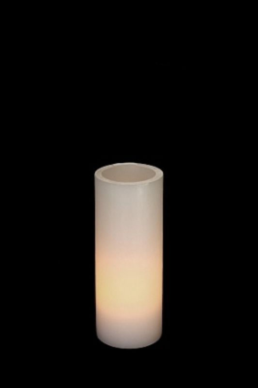 Real Wax LED CANDLE (1 x CR2032 required) -  White - Set of 6