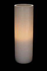 Real Wax LED Candle (req. 3 x AAA batteries) -  White - Set of 6