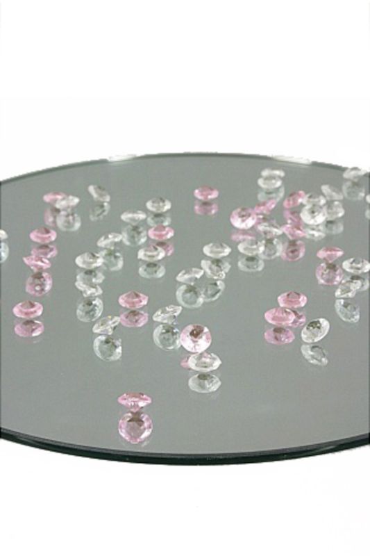 Acrylic Scatter Diamonds (approx 295pc) -  Clear