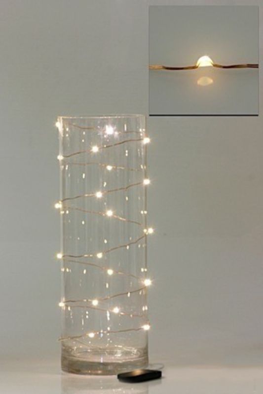 20 x Seed LED (Warm White) -  White - Set of 6
