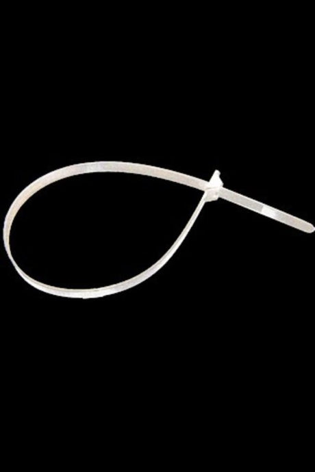 Clear cable ties (250 pcs) for organizing cables, durable, 3.5mm x 250mm, blend seamlessly into any workspace.