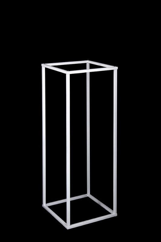 Table Pedestal Frame -  White - Set of 5