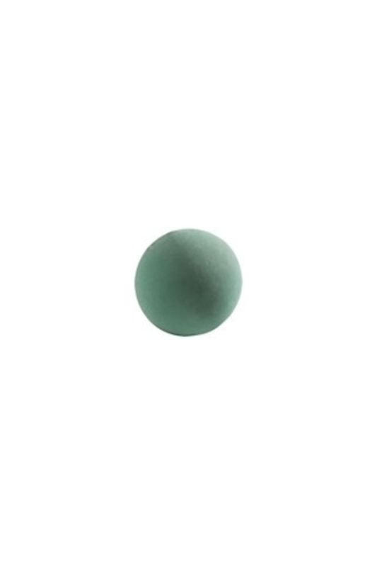 Mid green wet foam spheres set of 25, 7cm diameter, ideal for fresh and artificial floral arrangements.
