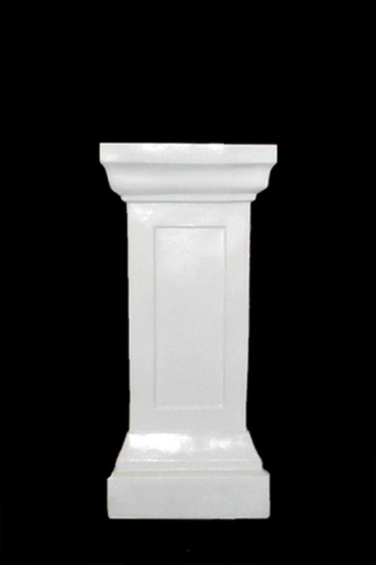 Medium Gloss Standard Pedestal -  White