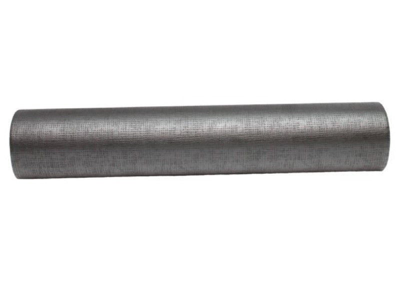 Black Linen Patterned Vilene Roll