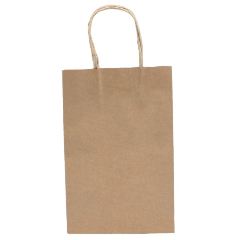 Eco-friendly brown kraft gift bags pack of 10, sturdy and stylish, perfect for any occasion, recyclable, 20x10x29cmH.