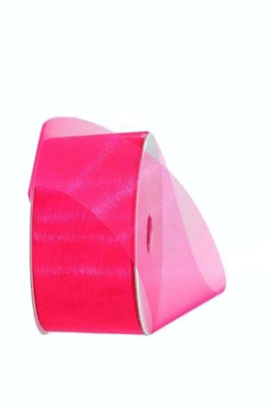 Ribbon - Sheer Ribbon -  Pink - Set of 4
