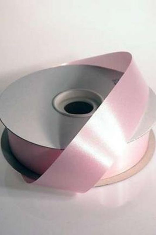 Eggshell 30mm ribbon with a smooth finish, perfect for elegant gift wrapping and DIY crafts. 100 yards for versatile use.