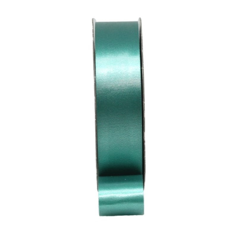 Hunter green ribbon, 30mm wide and 90m long, ideal for crafting, gifting, and floral arrangements with a luxurious touch.