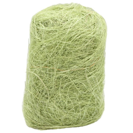 Premium 250g Abaca Fibre Leaf in vibrant green, perfect for sustainable crafting and DIY projects.