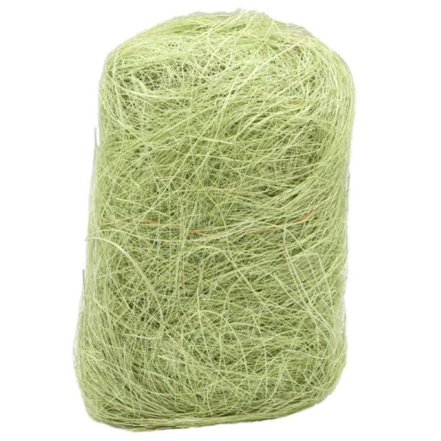 Premium 250g Abaca Fibre Leaf in vibrant green, perfect for sustainable crafting and DIY projects.