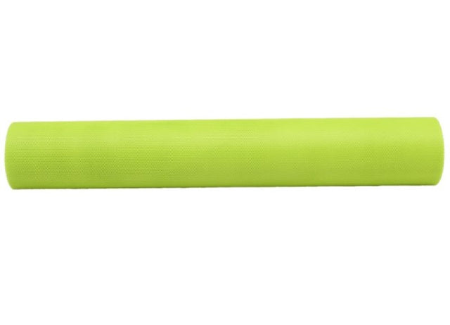 Avocado Tulle Roll, 50cm x 20m, perfect for DIY projects, wedding decor, and crafting elegant accessories.