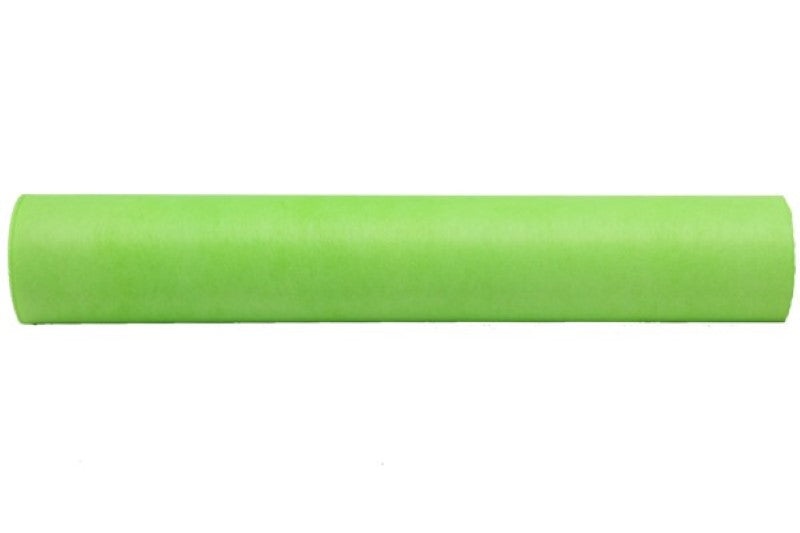 Lime-colored Vilene nonwoven sheets, pack of 50, perfect for crafting, sewing, and DIY projects, 45cm x 60cm each.