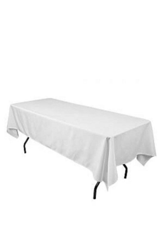 Decortaive Wrap  - Polyester Trestle Cover -  White - Set of 5